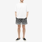 Purple Brand Men's All Round Patterned Short in Black