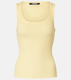 Jacquemus Rond Carré cotton tank top