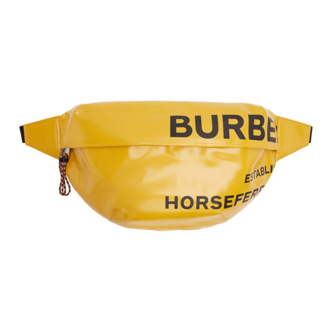 Photo: Burberry Yellow Horseferry Sonny Bum Bag