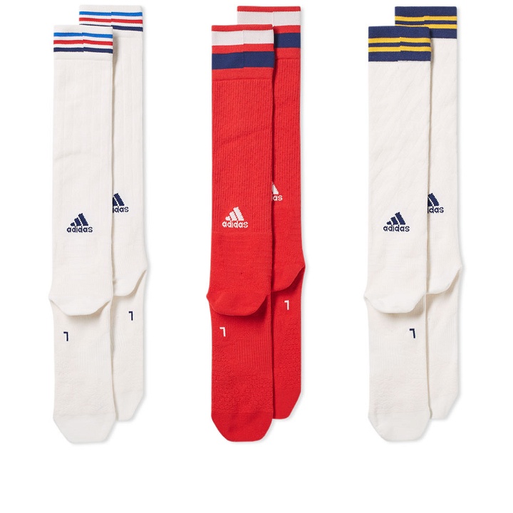 Photo: Adidas x Pharrell Williams US Open Knee Sock 3 Pack