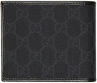 Gucci Black Retro Interlocking G Wallet