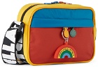 Stella McCartney Kids Multicolor Colorblock Logo Shoulder Bag