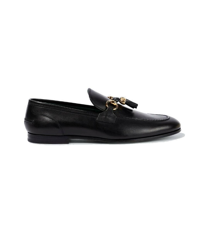 Photo: Gucci Jordaan Horsebit leather loafers