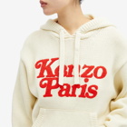Kenzo Paris Women's Kenzo Verdy Hoodie in Off-White