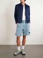 C.P. Company - Straight-Leg Nylon Cargo Shorts - Blue