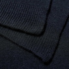 Colorful Standard Men's Merino Wool Scarf in Navy Blue