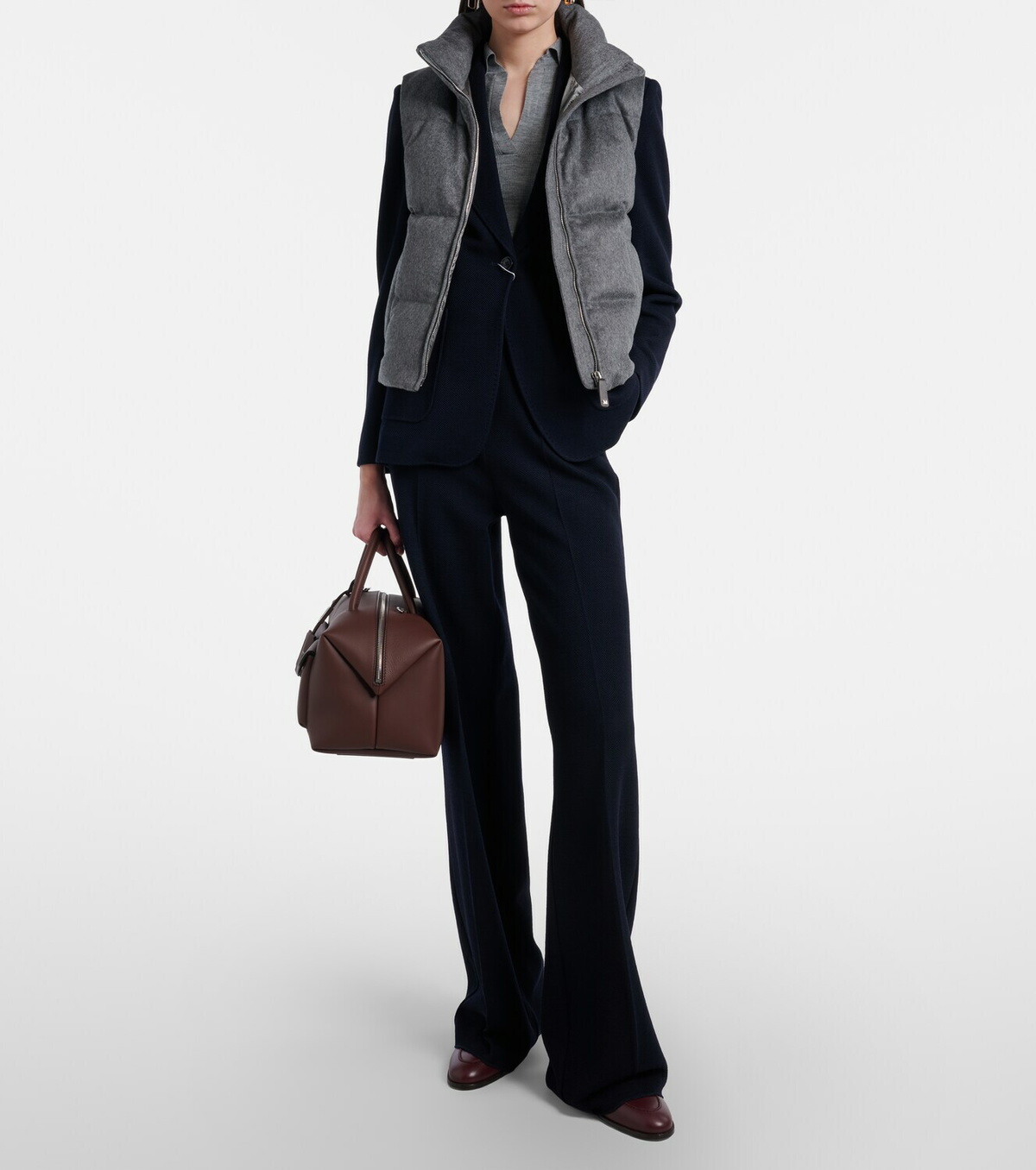 Max Mara The Cube Amoroso cashmere down vest