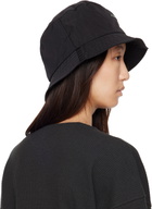 JACQUEMUS Black 'The Nylon' Bucket Hat