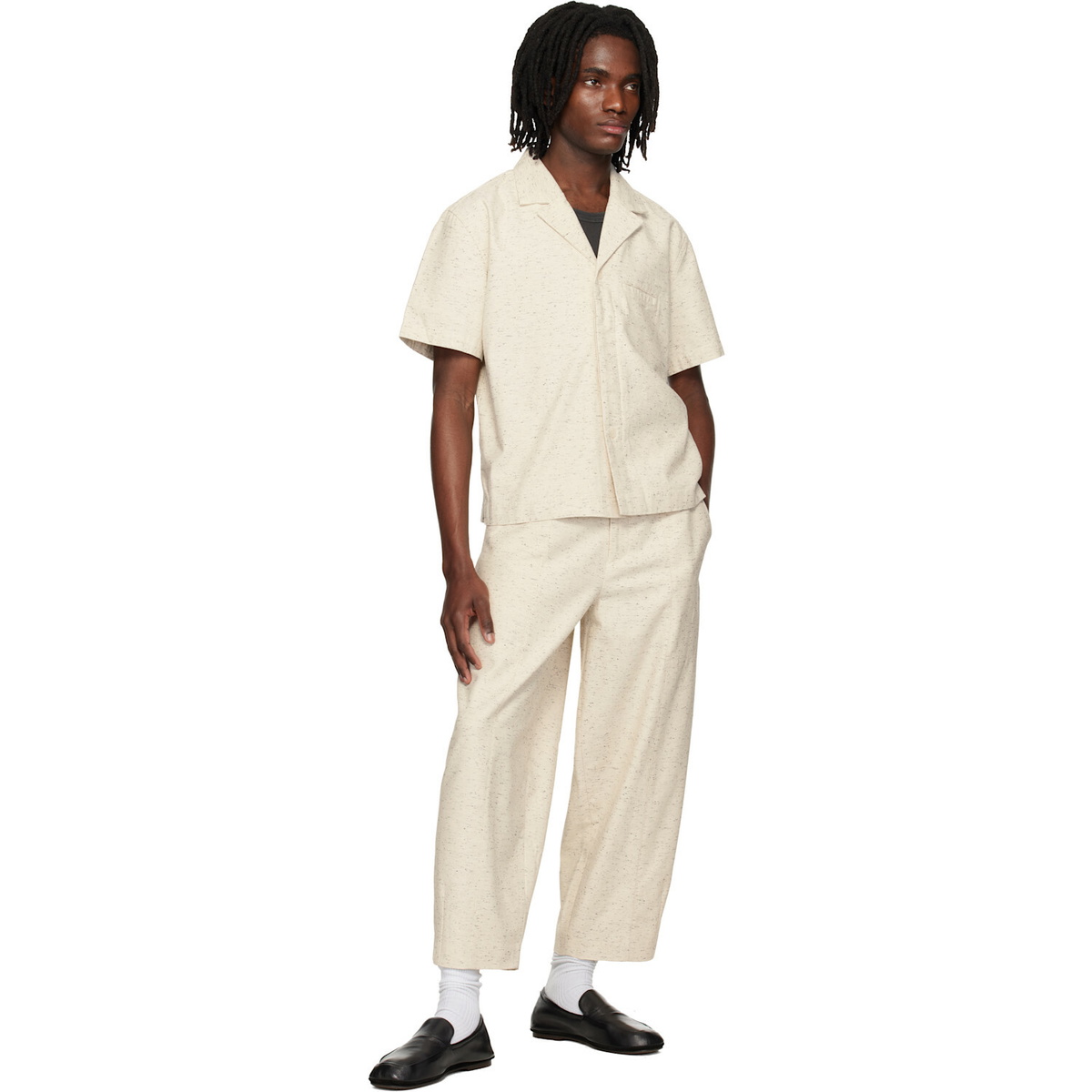 Entire Studios Off-White Strand Shirt