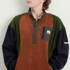 Brain Dead Men's Equipment Pullover Fleece Jacket in Navy