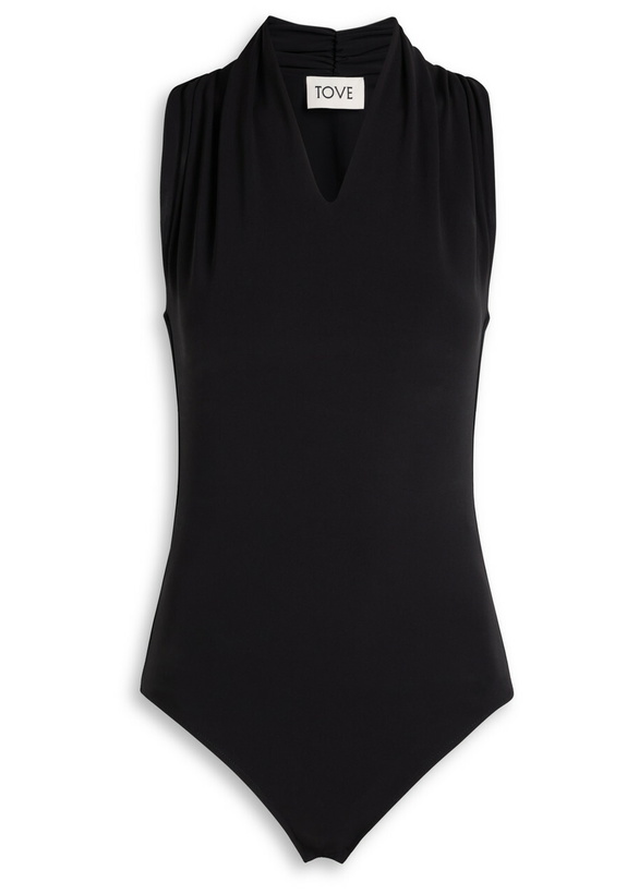 Photo: Tove Liorah Stretch-jersey Bodysuit Black
