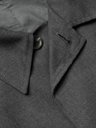 Stòffa - Raglan Belted Wool Coat - Gray