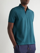 Paul Smith - Cotton-Piqué Polo Shirt - Blue