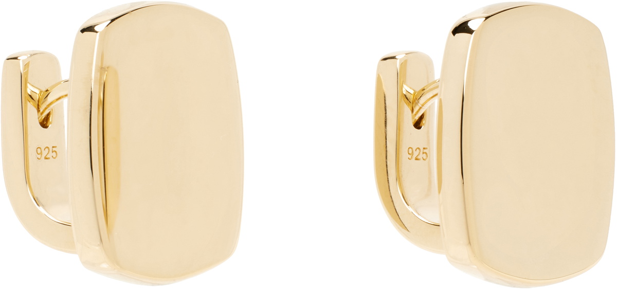 Tom Wood Gold Umi Studs Small Earrings
