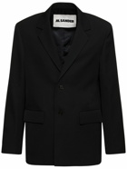 JIL SANDER - Sharp Wool Gabardine Jacket