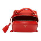 Mark Cross Red Baby Laura Bag
