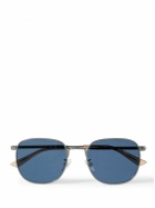 Montblanc - Square-Frame Silver-Tone Sunglasses