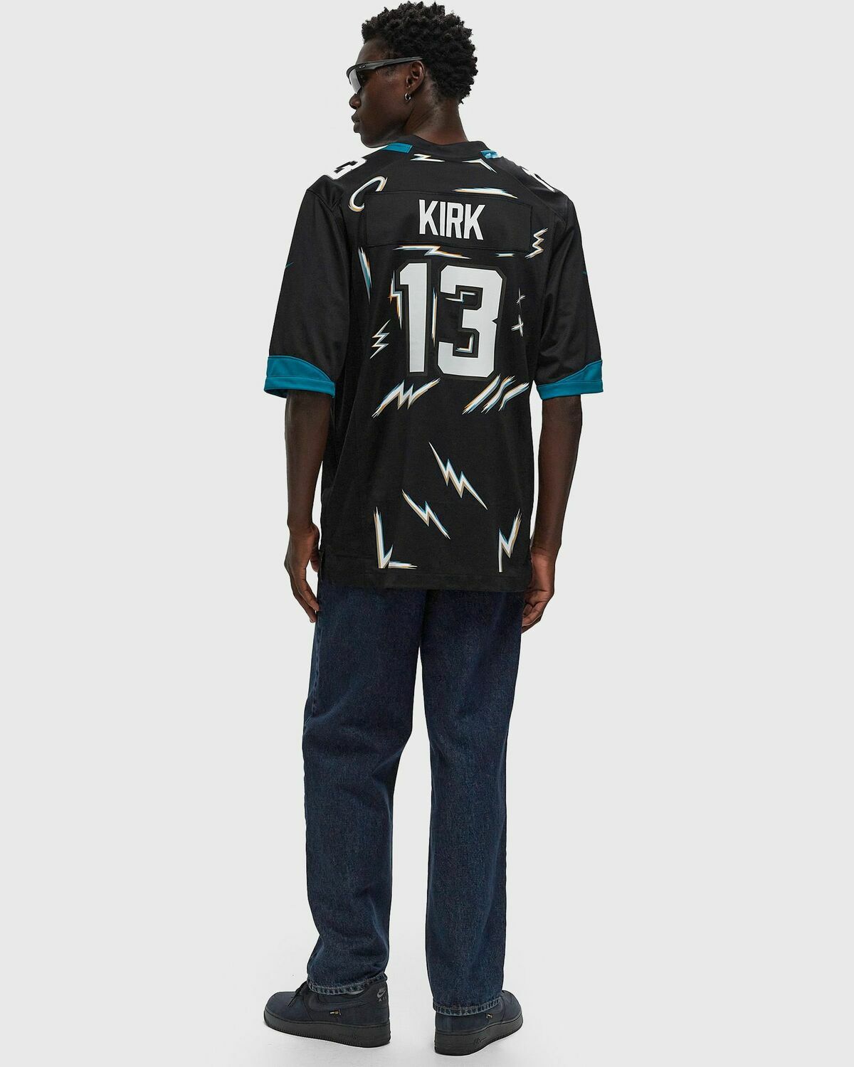 Fanatics Nike X Hard Jacksonville Jaguars Game Jersey Christian Kirk 13 Black Jerseys