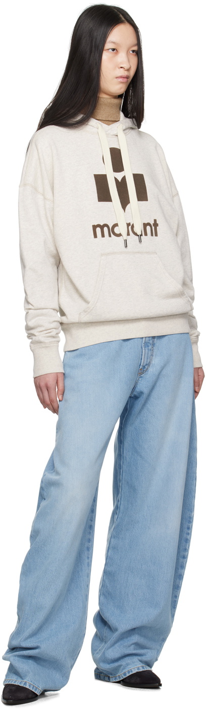 Isabel Marant Etoile Gray Mansel Hoodie