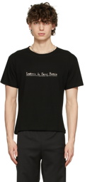 Ludovic de Saint Sernin Black Crystal Logo T-Shirt