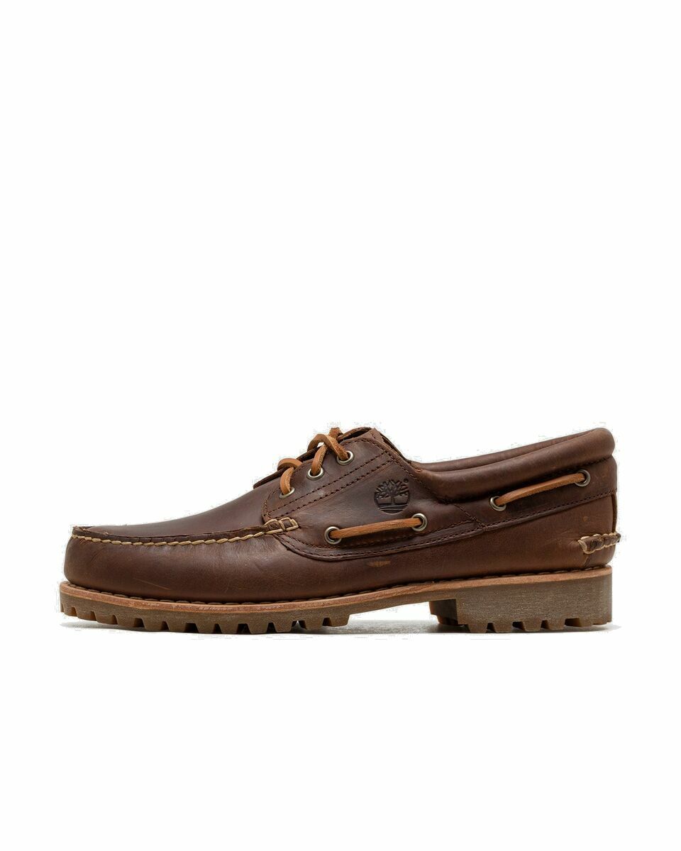 Photo: Timberland Authentics 3 Eye Classic Lug Brown - Mens - Casual Shoes