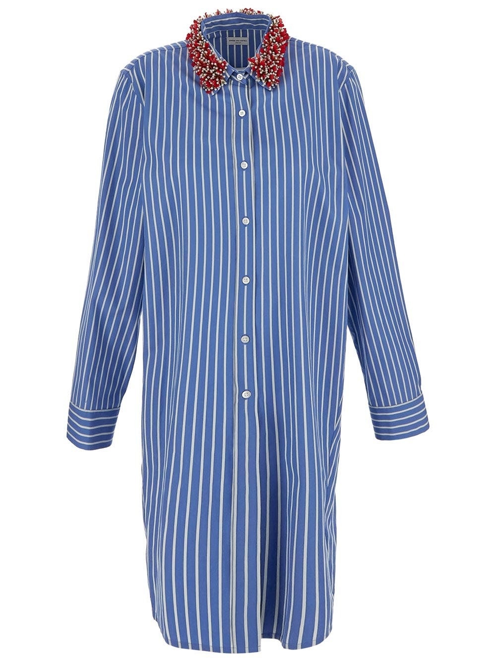 Photo: Dries Van Noten Striped Shirt Dress
