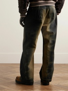 DRKSHDW by Rick Owens - Geth Wide-Leg Distressed Jeans - Brown