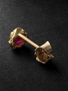 Healers Fine Jewelry - Gold Sapphire Single Earring