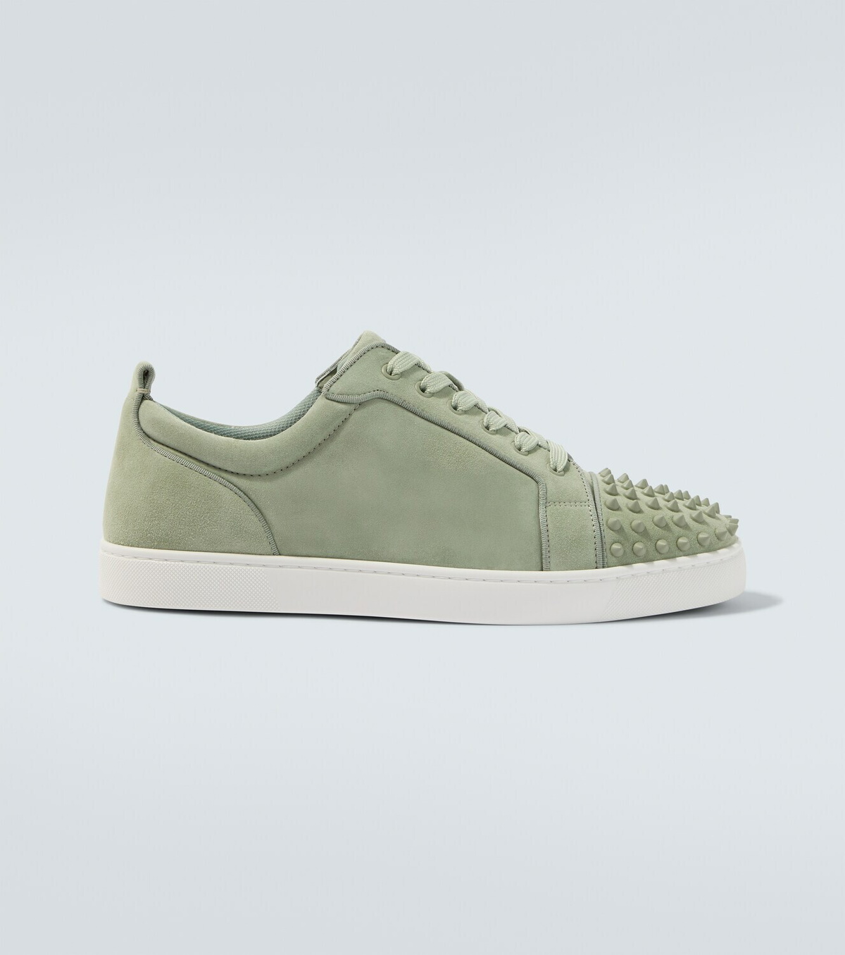 Christian Louboutin Louis Junior Spikes suede sneakers