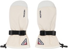 Hestra Off-White Powder Gauntlet Mitts