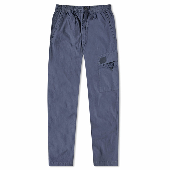 Photo: C.P. Company Men's Metropolis Stretch Sateen Pant in Ombre Blue