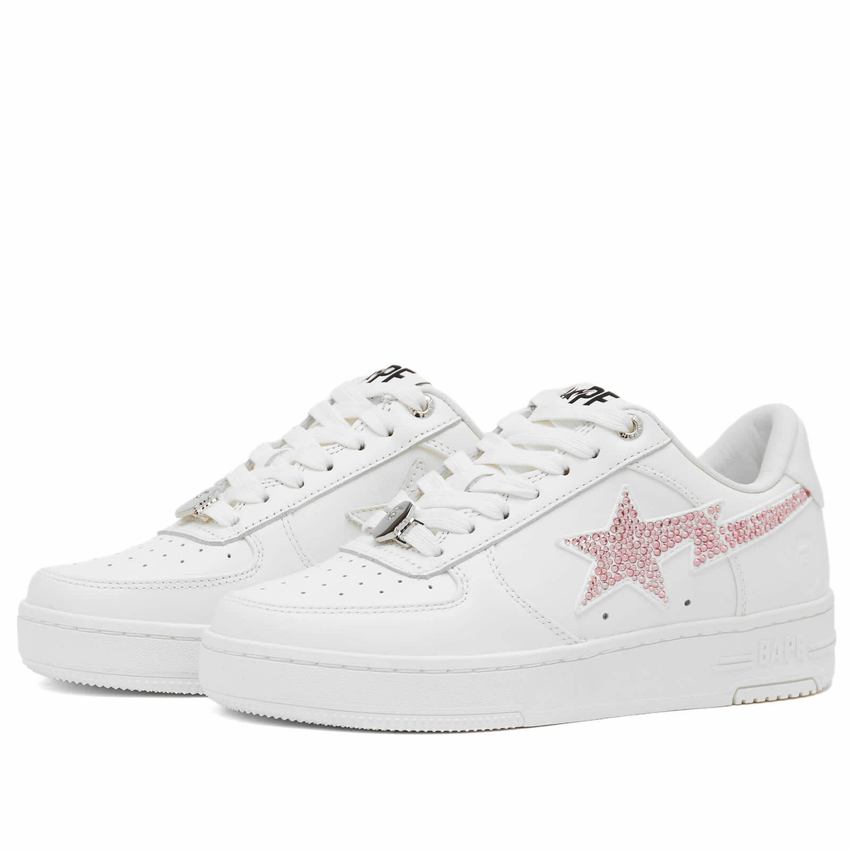 A Bathing Ape Women's Bape Sta #50 Sneakers in White