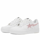 A Bathing Ape Women's Bape Sta #50 Sneakers in White