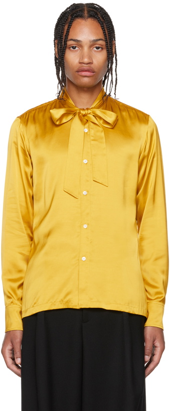 Photo: Dries Van Noten Yellow Cellbe Shirt