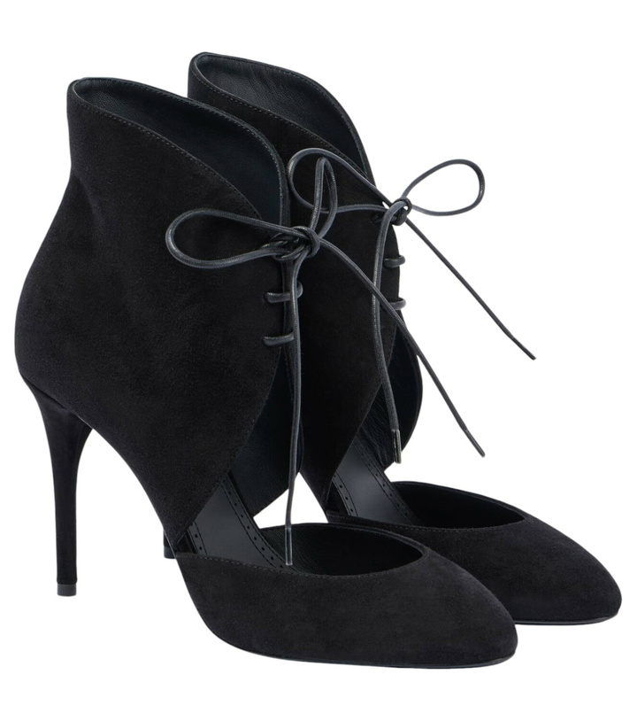 Photo: Alaïa Suede ankle boots