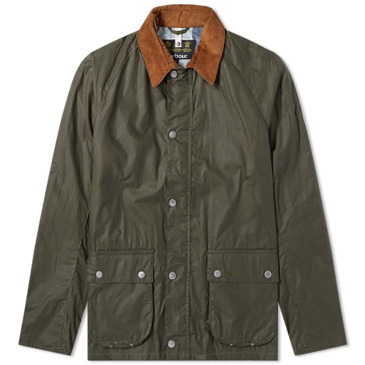 Photo: Barbour Rothay Waxed Jacket Archive Olive