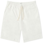 Universal Works Men's Beach Short in Ecru