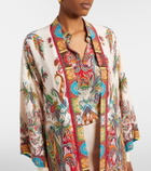 Etro Paisley silk kaftan