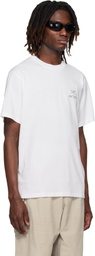 Arc'teryx White Kragg SL Cotton Bird Word S/S T-shirt