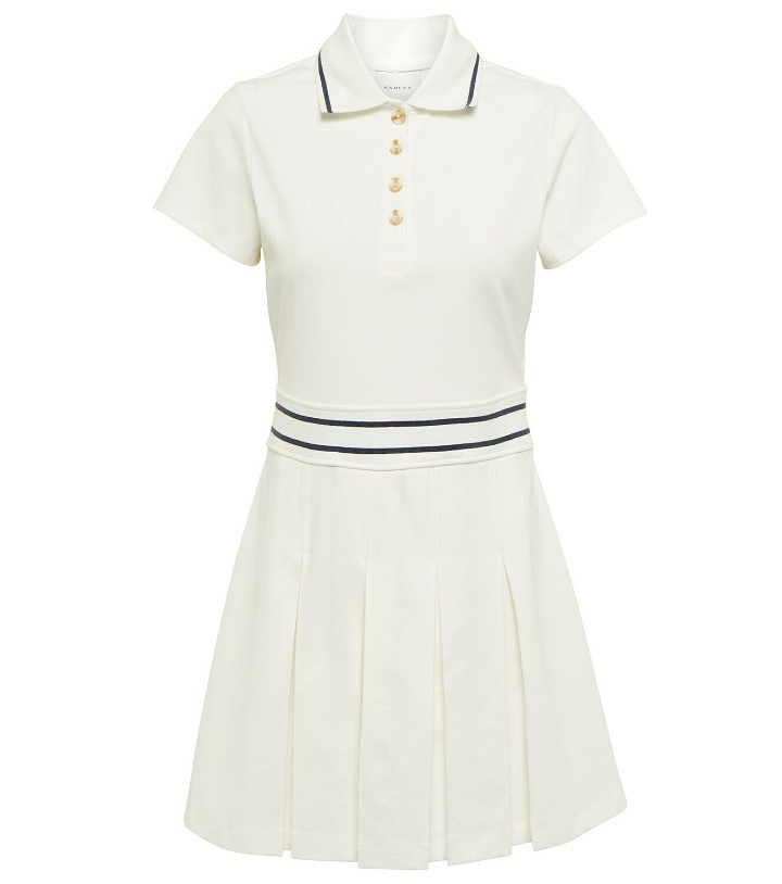Photo: Varley Cotton-blend tennis minidress