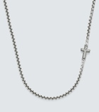 David Yurman Cross Station sterling silver necklace