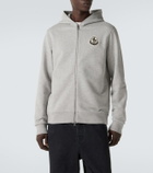 Moncler Logo cotton zip-up hoodie