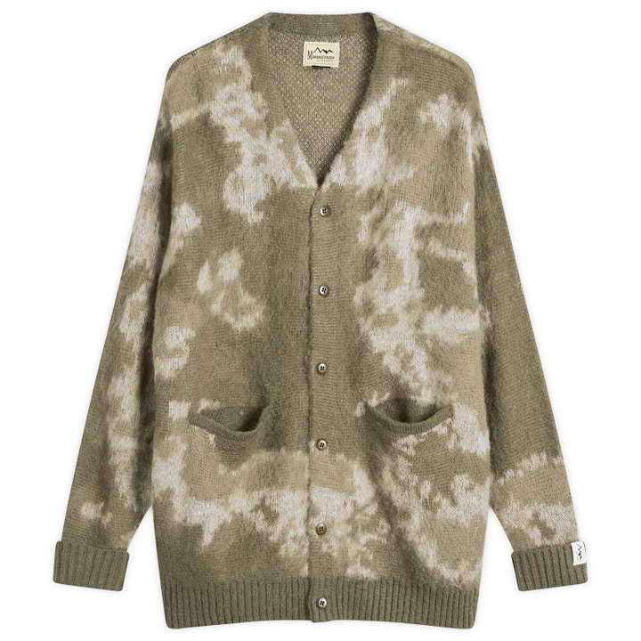 Photo: Manastash Men's Blurry Jaquard Cardigan in Grey