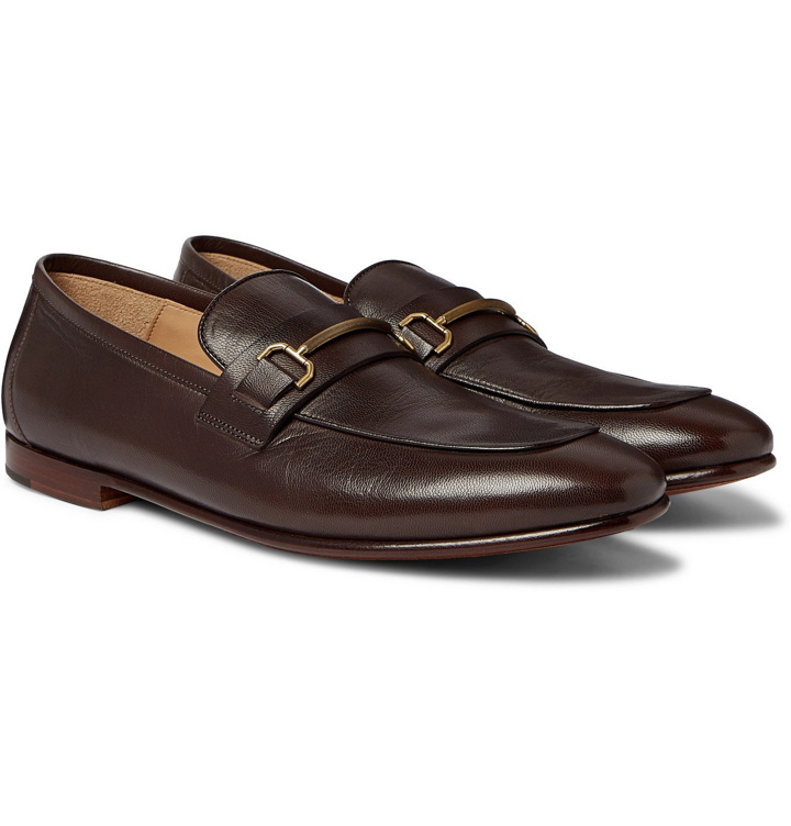 Photo: Dunhill - Chiltern Leather Loafers - Brown