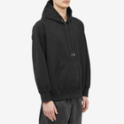 Sacai Men's S Logo Split Seam Hoody in Black