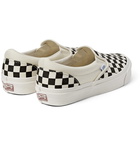 Vans - OG Classic LX Checkerboard Canvas Slip-On Sneakers - Men - Black