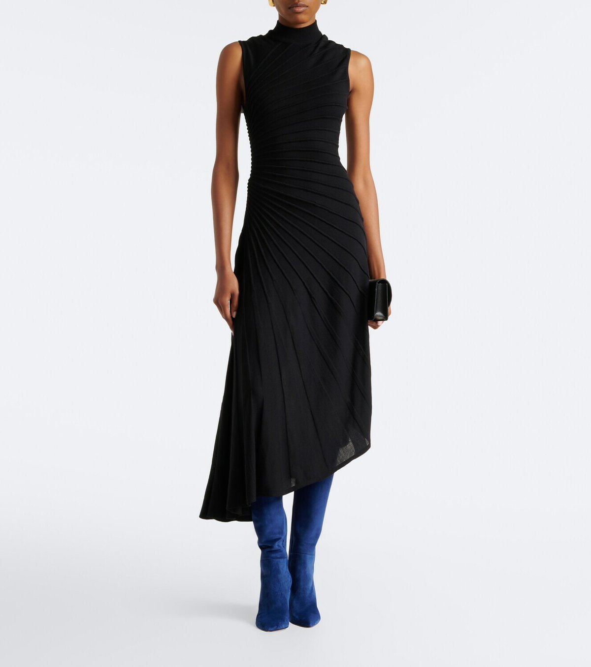 Gianvito Rossi Suede knee-high boots