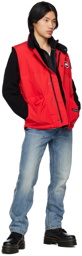 Canada Goose Red Freestyle Crew Down Vest