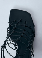 Rick Owens Hollywood Web Cantilever 8 Heeled Sandals