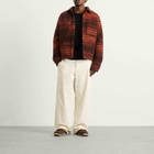 Percival Men's Missisipi Boiled Wool Jacquard Overshirt in Multi